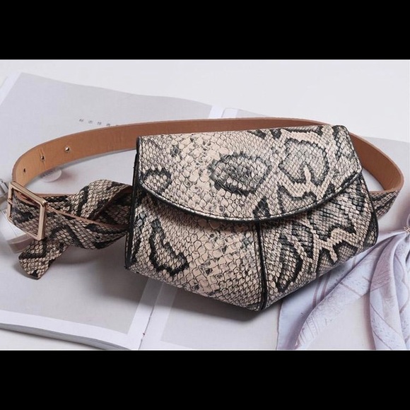 Stylish waist cinch belt-bag - Picture 6 of 9